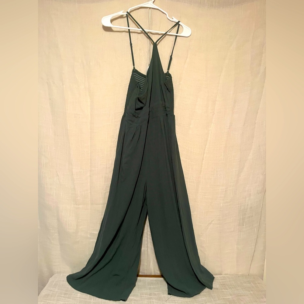 Cozy  Dark Green Jumpsuit